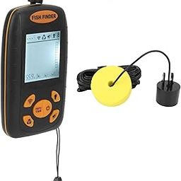 Fish Finder, with LCD Display, Sonar Sensor, Handheld Kayak Boat Fish Depth Finder, 5 Sensitivity Levels, for Kayak Boat Lake-11