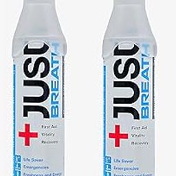 Just Breath Liquid Oxygen Drops/Portable Oxygen Can/Respiratory Support for Health, Recovery, Sports, Outdoor Performance & Altitude/Fresh Pure Natural Canned Oxygen (Pack Of 2)-image-20
