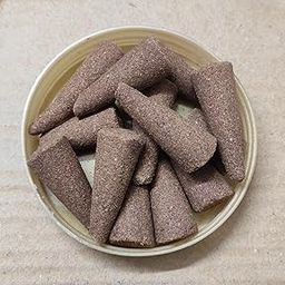 Natural Cow Dung Mix Aromatic Dhoop Cones/Sticks 100% Organic Incense Cones Herbal Dhoop Sticks (400g) Cow Dung Dhoop Cone for Pooja Rituals & Special Occassions-image-30