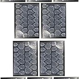 SHILLS PROFESSIONAL 10 Sheets, 240 Pics Double-Side Hand Nail Glue Sticker, Glue Jelly Gel Tape Adhesive Tabs Hand Nail Glue Transparent Flexible Adhesive Fake Hand Nails Tips For Manicure Clear-picture-10