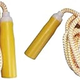 Simran Sports Cotton Rope Fitness Skipping Rope Pack of 2 Pieces Jump Rope, Jump Ropes for Fitness, Weighted Jump Rope for Sports and Training for Men, Women, Boys & Girls-image-22
