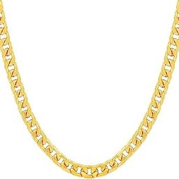 COLOUR OUR DREAMS Trendy Gold Plated Brass Golden Chain For Men Boys Mens Jewellery Stylish Most Trending Chain-picture-12