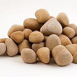 Pebbles-Stones Forever Golden Teak Decorative, Garden and Landscaping Stones 5 kg 1"-2"-image-38