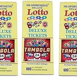 Funny Teddy Tambola Tickets - 600 Tickets (1 Book) | Each Book Contains 600 Tickets | Bingo Game Tickets | Paper Tickets-image-43