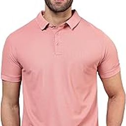 beyoung Imported Poly Regular Fit Solid Polo Tshirt for Men | Collar Tshirt | Half Sleeves | Solid Casual T-Shirt-picture-28