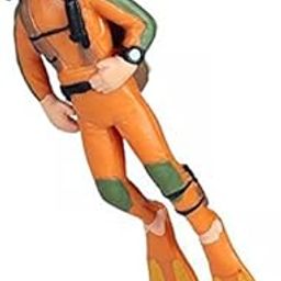TRENDYNEST® 2xMiniature Diver Figure Ocean Model Adventure Decor Fish Tank Accessories Style 3 | Toys & Hobbies | Action Figures | TV, Movie & Video Games-image-3