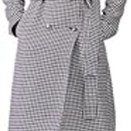 Women Double Breasted Longline Overcoat - Black|Perfect for Casual, Office, and Everyday Outfits-image-19