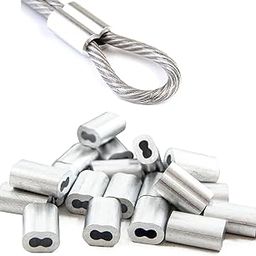 Adwester Farul Wire Lock, Ferrule Lock, Wire Crimping Lock, Standard Size, Made with Heavy Duty Material, Pack of 8 Pcs-23