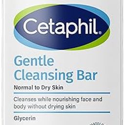 CETAPHIL Gentle Cleansing Bar , 4.5 oz Bar (Pack of 3) , Nourishing Cleansing Bar For Dry, Sensitive Skin , Non-Comedogenic , Non-Irritating for Sensitive Skin , Dermatologist Recommended Brand-31