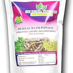 Herbal Bath Powder/Natural Nalangu Maavu/Revitalizing Ubtan Body Scrub for Skin & Tan Removal Suitable for Mens and Boy Baby, 250g (Pack of 1)-image-26
