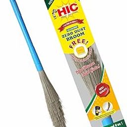 HIC Zero Dust Broom with Extendable Long Handle for Home and Ceiling Cleaning, Jhadu for Home Cleaning, Made of Washable Fibers - Pack of 1-image-99