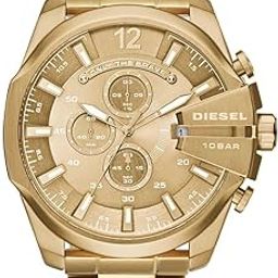 Mega Chief Chronograph Gold Dial Men's Watch DZ4360-image-27
