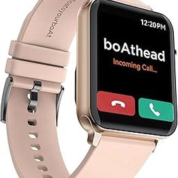 boAt Wave Call Smart Watch w/Bluetooth Calling, 1.69" (4.2 cm) HD Display w/ 550 NITS & 70% Color Gamut, 150+ Watch Faces, Multi-Sport Modes,HR,SpO2, IP68(Flamingo Pink)-13