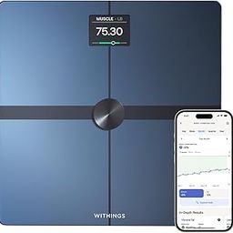 Withings Body Smart - Accurate Scale for Body Weight and Fat Percentage, Body Composition Wi-Fi and Bluetooth, Baby Weight Smart Scale Apple Compatible, Bathroom Scale,FSA/HAS, Black-23