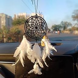 Sky-One Crafts Car Hanging Accessories: Rangoli Design Decor for Car, Home and Office Desk Décor Accessories-image-66