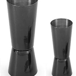 Dynore Stainless Steel Double Sided Tall Peg Measure Set of 30/60, 20/40 ml Black-18