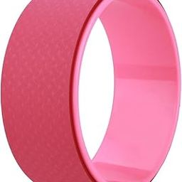 GOLD LEAF Yoga Wheel | Ideal for Stretching, Backbends, Exercise, Deep Tissue Massage & Back Pain Relief | Dharma Yoga Prop Wheel with Ultimate Comfort | 12-inch, (Assorted color)-picture-15