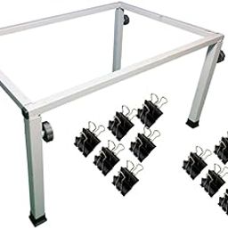 Velvahini Box Type Aari Embroidery Stand 24 x 16 Inches with 24 Clips | Rectangular Frame for Aari Work | Alternative for Hoops | Aari Embroidery Stand | Sturdy Legs for Stability-picture-18