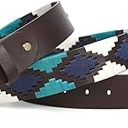 Printed Belt with Golden Buckle | Premium Stylish Adjustable Belt for Men & Women | Fashion Accessory for Casual & Party Wear-image-52