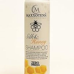 MAXXOTENN Silk & Honey Shampoo | Sulphate-Free Deep Hydration Nourishing Shampoo for Silky, Smooth Hair | Enriched with Cream & Honey | Softens & Conditions Dry Damaged Hair | For All Hair Types – 300ml-image-1
