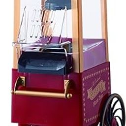 Lipsa Enterprise Popcorn Machine, DIY Vintage Retro Electric Hot Air Popcorn Machine Family Party Tool-picture-23
