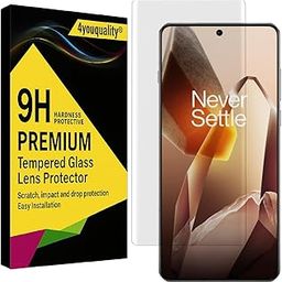 4youquality® - (Pack 1 Curved Tempered Glass Scree Protector For OnePlus 13 | UV Tempered Glass Protector For OnePlus 13-9H Hardness/HD/Fingerprint Working-29
