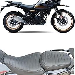 Auto Infinity Premium Seat Cover for R-E Himalayan 450 (Easy Fit Concept) (Black, Pack of 1)-1