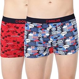 Men's Cotton Modern Regular Graphic Trunk-34