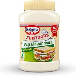 Dr. Oetker FunFoods Veg Mayonnaise Original, 250 grams, Creamy Mayo-image-7