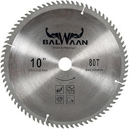 Balwaan Krishi 80 Teeth TCT Blade for Brush Cutter/Crop Cutter Attachment (80Tx10'')/Heavy Duty Blade/Suitable for All Types of Brush Cutter-18