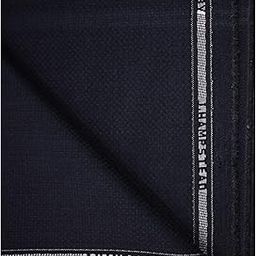Greyish Blue Matte Terron Rayon Unstitched Trouser Fabric - 1.25 Metres-picture-52