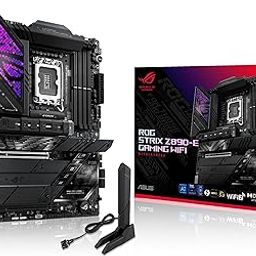 ASUS ROG Strix Z890-E Gaming WiFi Intel® Z890 LGA 1851 ATX Motherboard, Advanced AI PC-Ready, 18+2+1+2 Stages, DDR5, WiFi 7, 7X M.2, Thunderbolt™ 4, USB Type-C®, AI Overclocking, Cooling & Networking-7