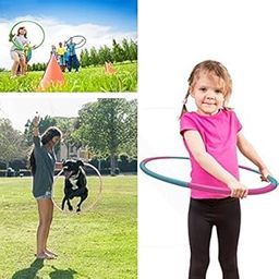 Nizomi Weighted Hoop,Also Use Children Playing, Small Adult Hoola Hoop Adjustable Width, Weight Loss/Abdominal Shaping-image-29