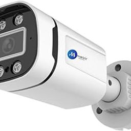 Maizic Smarthome 5MP Outdoor Bullet Wired CCTV Ethernet IP Camera for Home, Built in Audio, Night Vision+Star Light, Compatible with ONVIF & All NVR, Waterproof, 2 Year Warranty-6