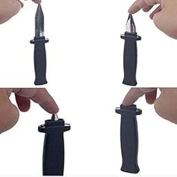 Hetkrishi| Toys Magic Small 13.5 cm Fake Knife Digger Daggers Practical Jokes and Prank Trick Toys Gift for Kids and Adults| Multicolor-picture-31