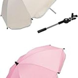 CALANDIS™ 2 Baby Stroller Children Pram Pushchair UV Sun Rain Protector Umbrellas | Covers, Canopies & Umbrellas | Stroller Accessories | Strollers & Accessories-image-46
