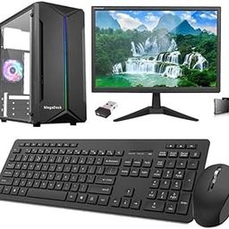 MegaDesk All-in-One Desktop Computer Set, i7 3700, 16 GB RAM, 256 GB SSD, 1 TB HDD, 19" HD LED Monitor, Wireless Keyboard & Mouse, WiFi, Windows 10, MS Office (16-256-1TB)-3