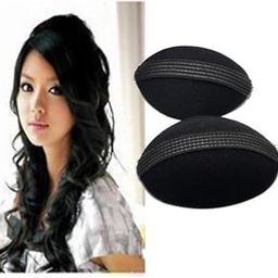 KI Hair Puff Set of 2 Oval Shape Styling Tool and Accessories - Add Bump and Volume to Hair - For Women and Girls (Pack of 1)-18