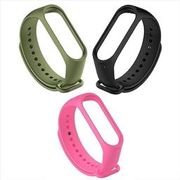 Inefable® Mi Band 3 & 4 Strap Band Wristband Strap Compatible with Mi Band M3 & M4 Original Device Not Included |-picture-26
