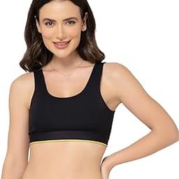 Women's Proactive Wireless Non Padded Sports Bra | Micro Modal Anti Bacterial & Full Coverage-image-45