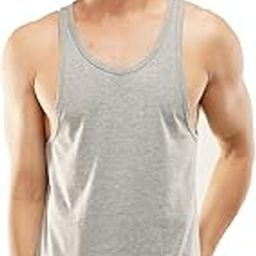100% Pure Cotton Men's Sleeveless Vest for Gym and Tank Top Sando-image-79