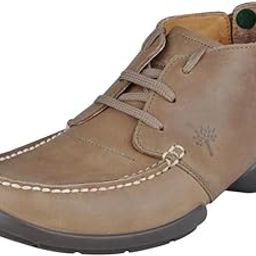 Men's Camel Leather Espadrille Flats - 5 UK/India (39 EU)-image-60