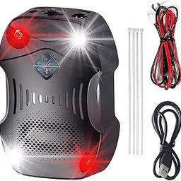 HASTHIP® Car Rodent Repellent Device for Car Hood Car/ Home Use Ultra Sonic Mouse Repeller with Sound & Dual-color Flash Light, Mice Repeller Multipurpose Rodent Repeller for Home, Kitchen, Garden-image-14