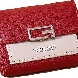 Women Wallets, Small Wallets for Women Short Foldable Student Cute Mini Fashion Wallet Coin Wallet Designer Wallet (Random Color)-picture-53
