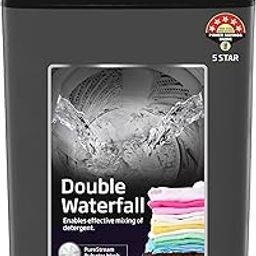 Voltas Beko, A Tata Product 6.5 Kg 5 Star Fully-Automatic Top Loading Washing Machine (WTL6504UEA/OBS2P10 Eco-Series,Dark Grey, Pulsator wash and Double waterfall technology)-image-42