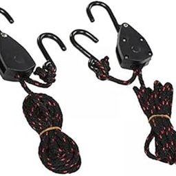 MERISHOPP 2x2 PCS Kayak Canoe Boat Rope Pulley Lock Bow Stern Tie Down Strap Adjustable|Home & Garden|Tools|Tie Downs & Straps-image-72