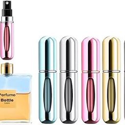 unsiyat Mini refillable perfume bottle, cologne refillable travel sprayer,portable perfume refillable bottle. Spray Bottles Accessories (5ML)-picture-21