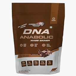MuscleGarage Nutrition DNA Anabolic Mass Gainer, High Protein Mass Gainer for Muscle Size, Strength & Recovery / 2.47Kg (6LBS) Bag, Chocolate-image-18