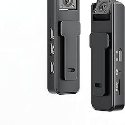 1080P Spy Camera Hidden Camera with 180° Swivel Lens, Small Portable Wearable Hidden Camera with Clip and Night Vision for Sports, Pets, Home Office, Cycling, Work Recording (No WiFi Required).-image-35