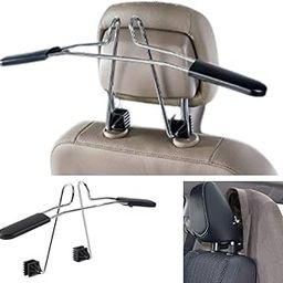 Medirich Lifesciences ® Coat Hanger for Car | Adjustable Width Coat Hanger Stand Car Headrest | Coat Hanger for Car Seat Clothes, Shirts, Jackets, Suits, Coats, Hook for Bags | for all Cars-image-50